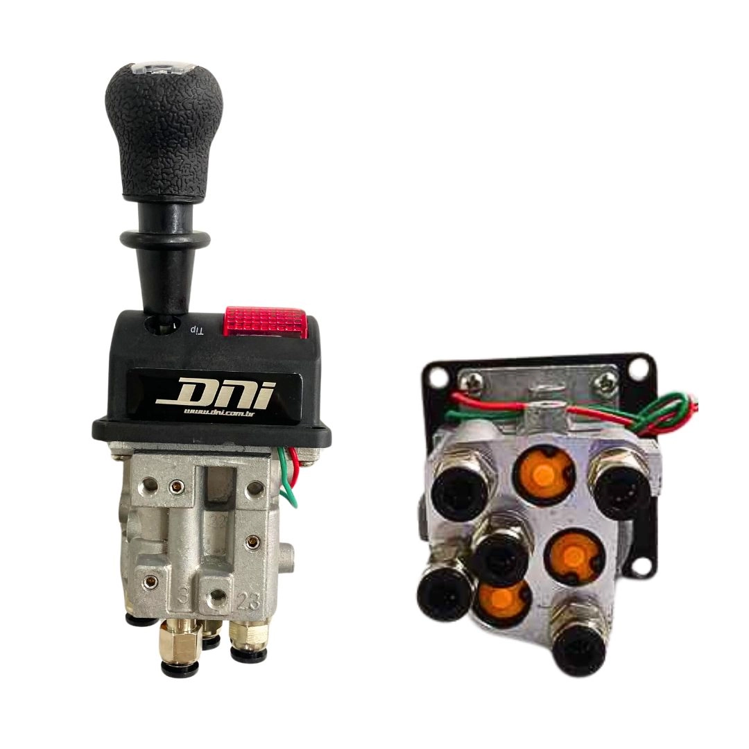 Kit Alarme Valvula Joystick para Caminhão Caçamba Basculante Kit Alarme Valvula Joystick para Caminhão Caçamba Basculante