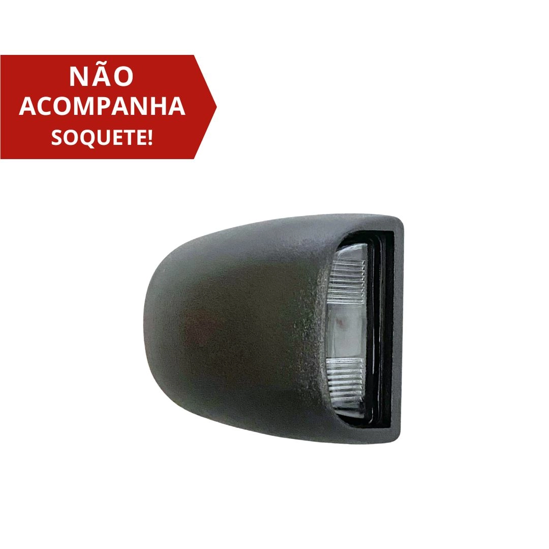 Lanterna Luz de Placa Para Chevrolet S10 Após 13 Sem Soquete