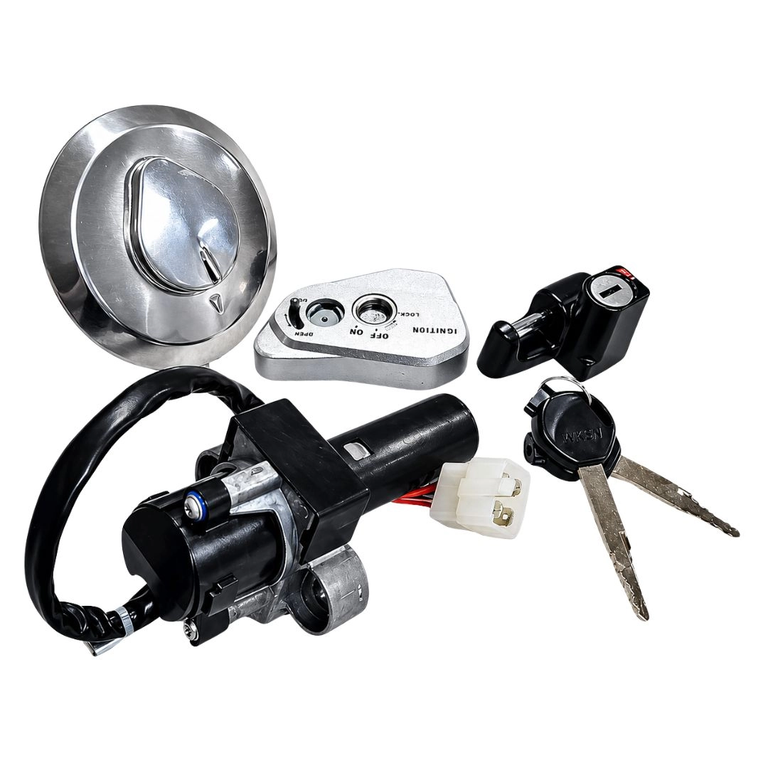 Kit Chave Ignição 4 Peças Para Honda Nxr 150 Bros 2011 a 2014 Original Magnetron 90264380 Kit Chave Ignição 4 Peças Para Honda Nxr 150 Bros 2011 a 2014 Original Magnetron 90264380