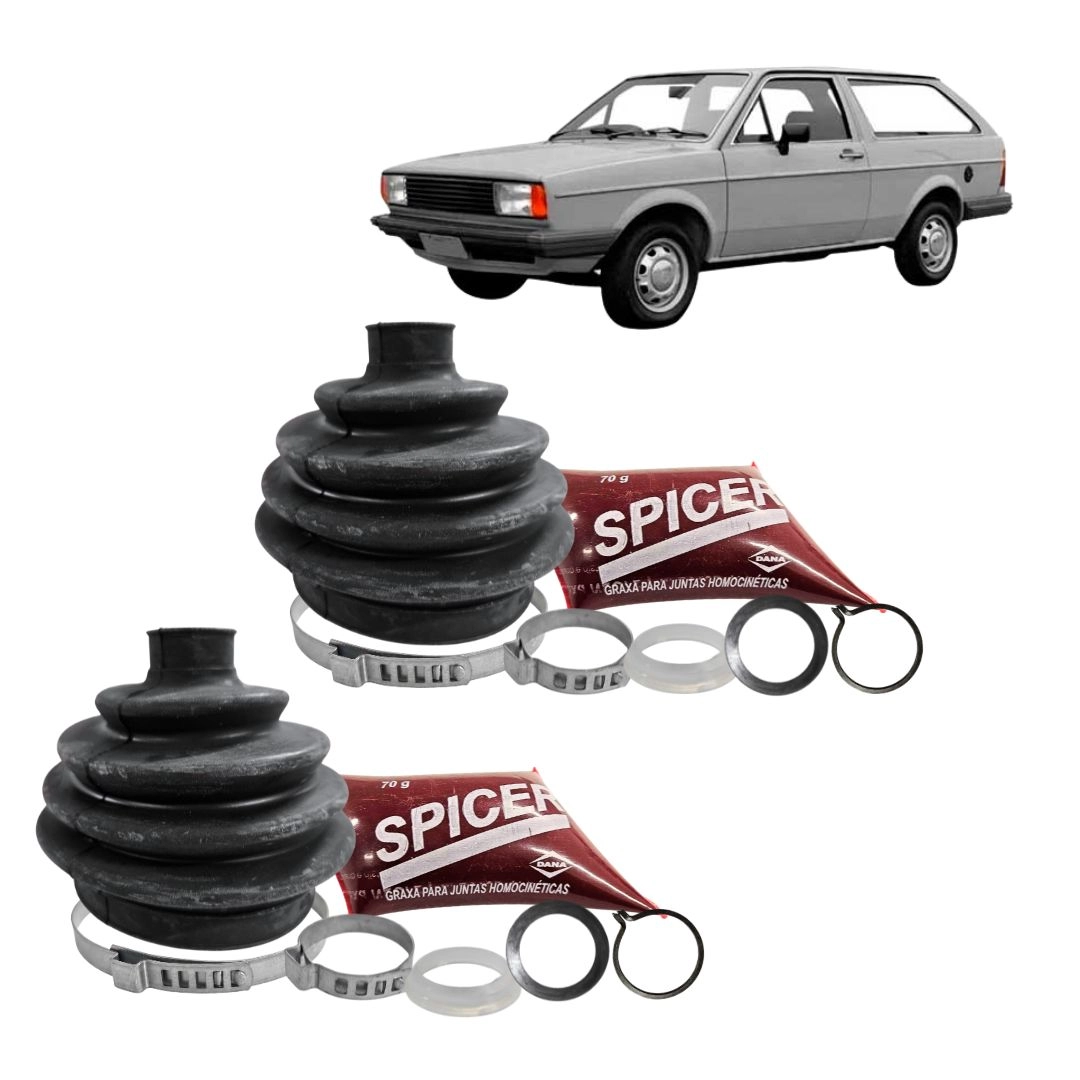 Par Coifa Homocinetica Para Parati 1.6 Quadrada G2 G3 G4