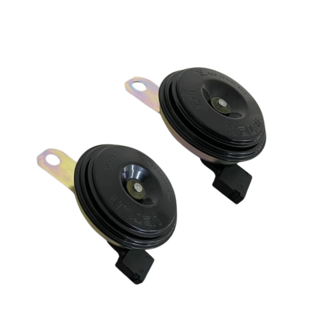 Buzina Dupla Tipo Disco Para Toyota Hilux Todos Modelos Com Conector e Suporte Original Vetor 430dB Buzina Dupla Tipo Disco Para Toyota Hilux Todos Modelos Com Conector e Suporte Original Vetor 430dB