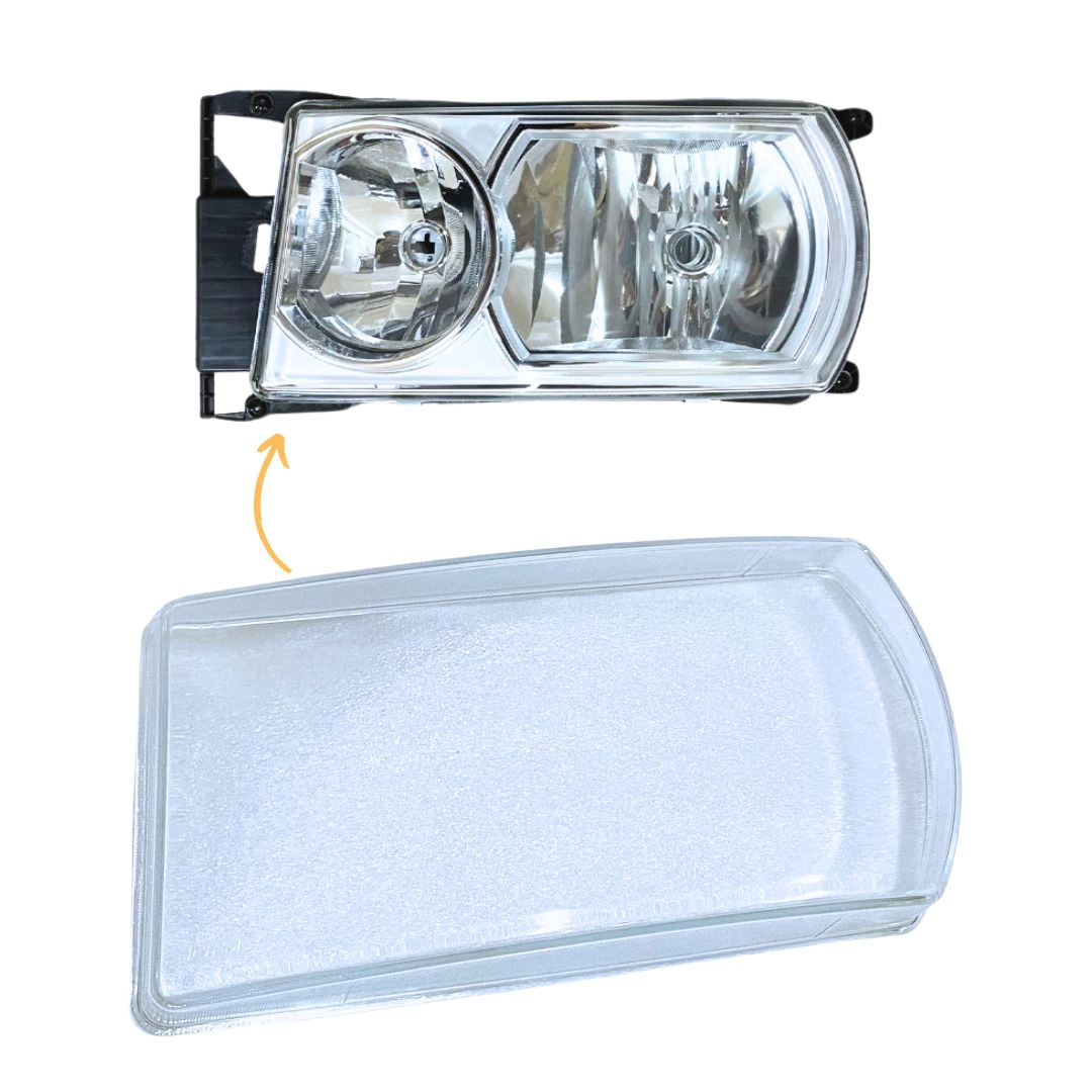 Lente Farol ParaScania S5 Série 5 PGR Lado Esquerdo Lente Farol ParaScania S5 Série 5 PGR Lado Esquerdo