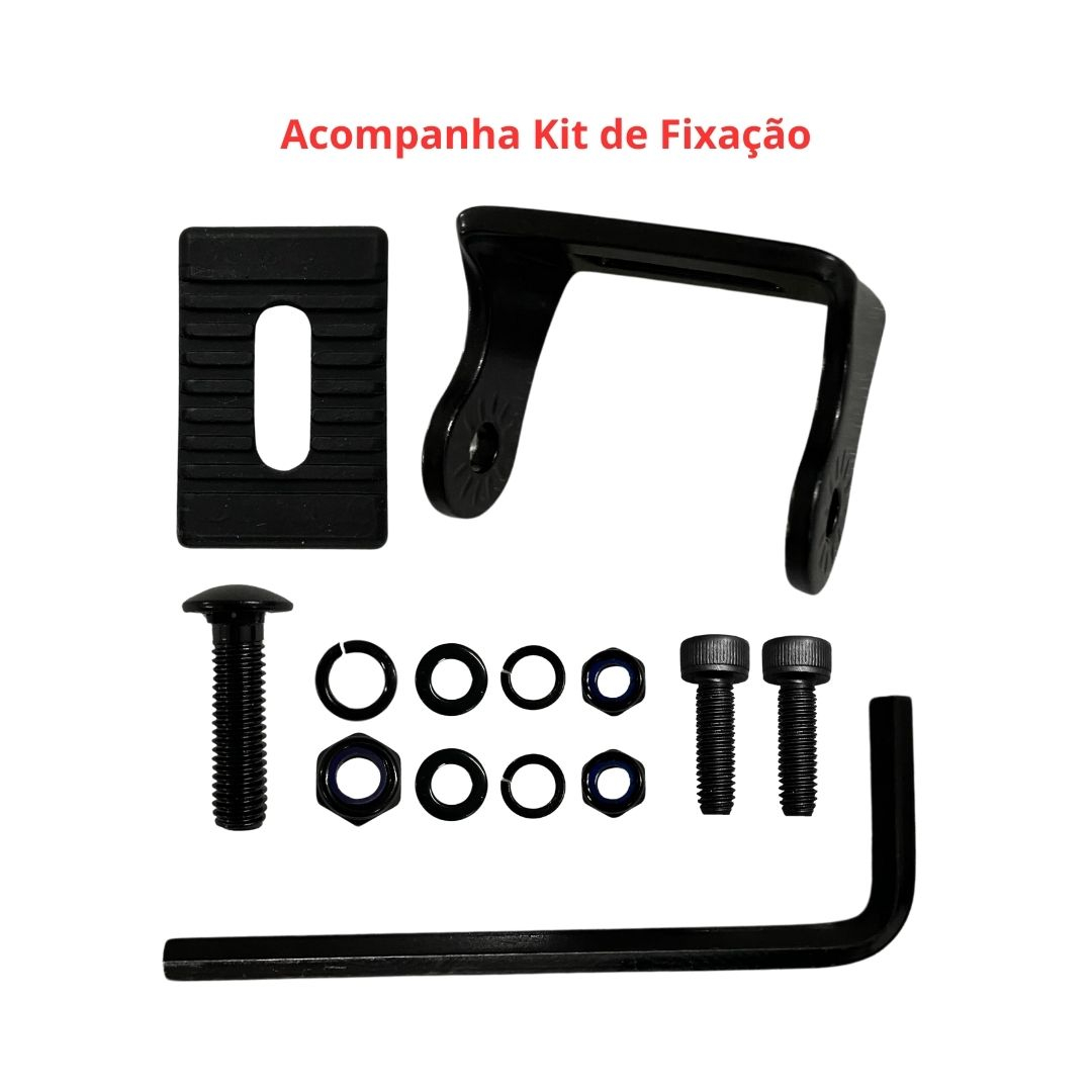 Par Barra Led Farol Neblina Auxiliar Black Magic Flood Hella
