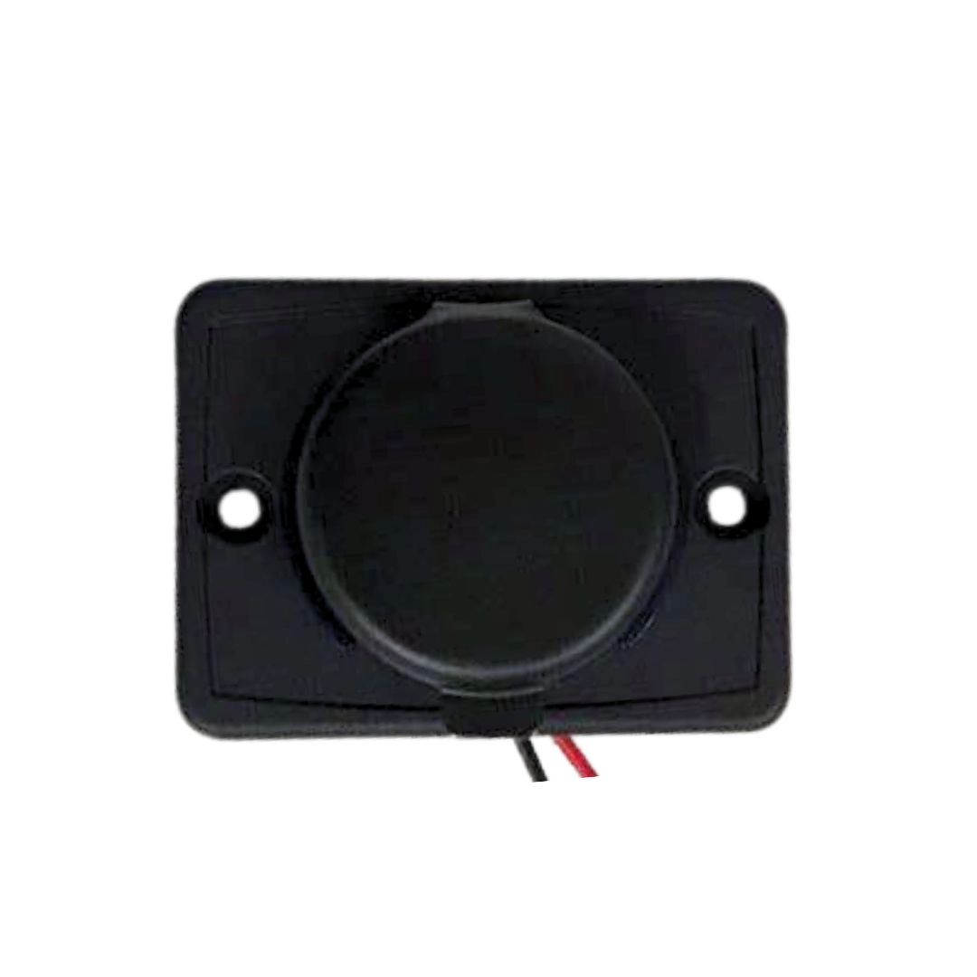 Tomada Carregador Veicular Quadrada USB Tipo C Bivolt 12/24v