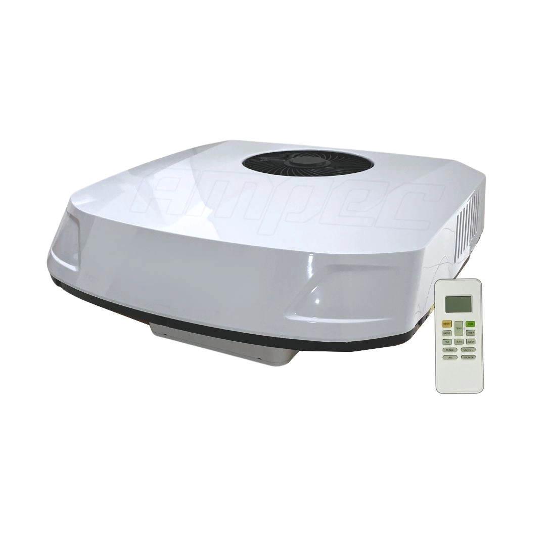 Kit Ar Condicionado Elétrico Teto Caminhão Van Motorhome 24v