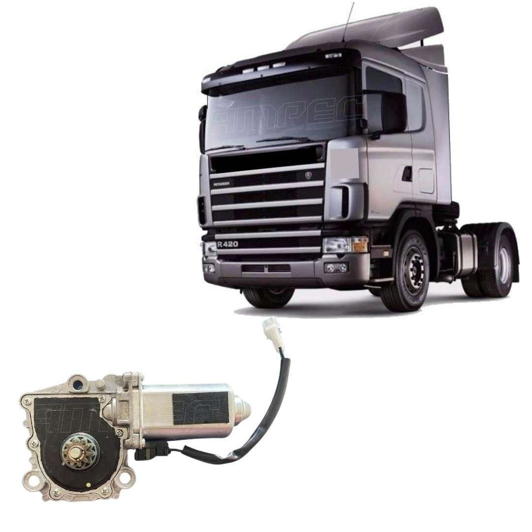 Motor Vidro Elétrico Para Scania Série 4 PGRT Série 5 PGR Série 6 PGR Lado Direito EDN 1442293