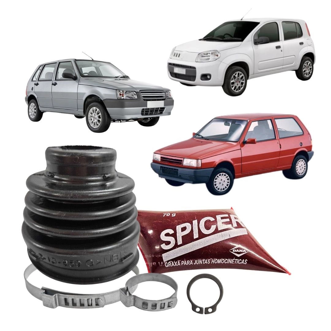 Kit Reparo Coifa Homocinetica Para Uno 1990 a 2014 Cambio Kit Reparo Coifa Homocinetica Para Uno 1990 a 2014 Cambio
