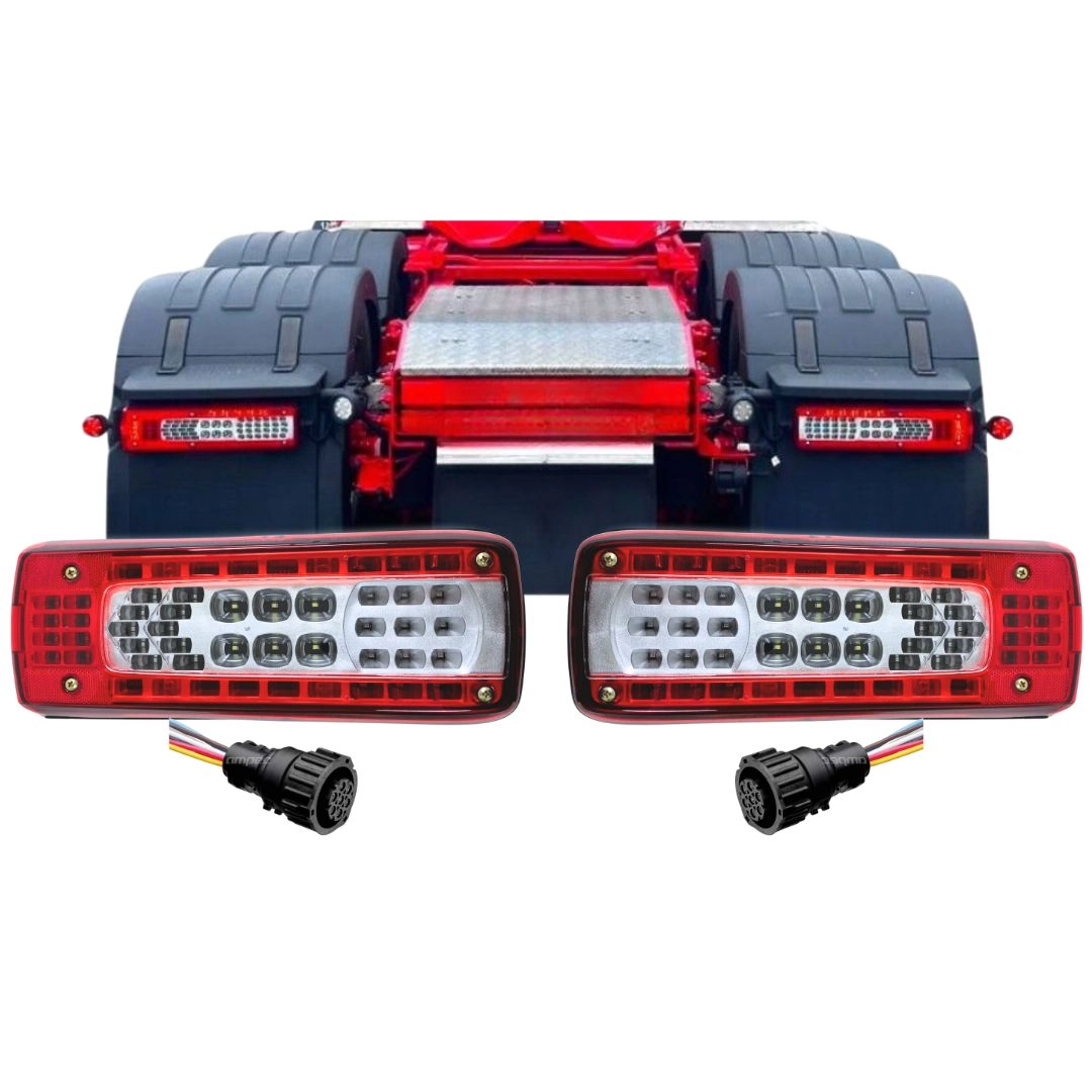 Kit Lanterna Para Volvo FH16 FH VM FM 16 Com Chicotes