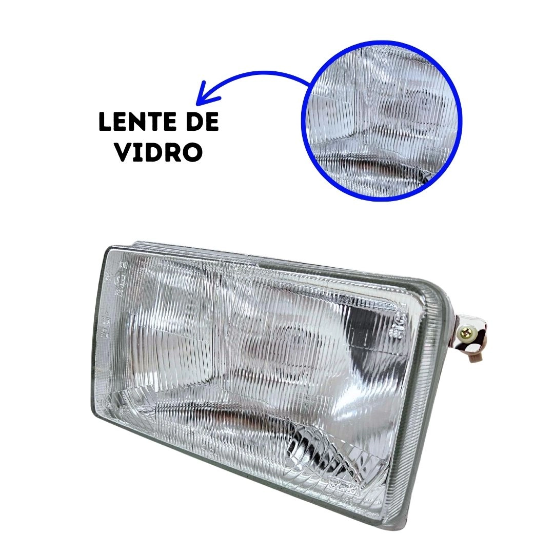 Farol Principal Para Santana Quantum 85 a 90 Direito Vidro Farol Principal Para Santana Quantum 85 a 90 Direito Vidro