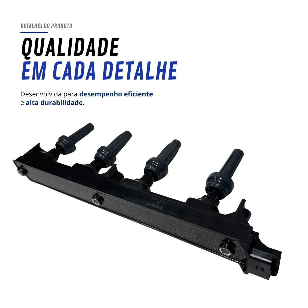 Bobina de Ignição Para Citroen C4 C5 1.6 2.0 Peugeot 307 1.6 2.0 407 Tipo Régua 6 Pinos Bobina de Ignição Para Citroen C4 C5 1.6 2.0 Peugeot 307 1.6 2.0 407 Tipo Régua 6 Pinos