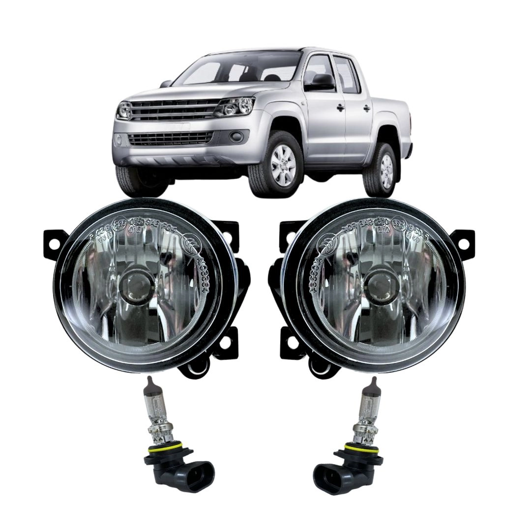 Par Farol Auxiliar Milha Para VW Amarok Jetta Hella