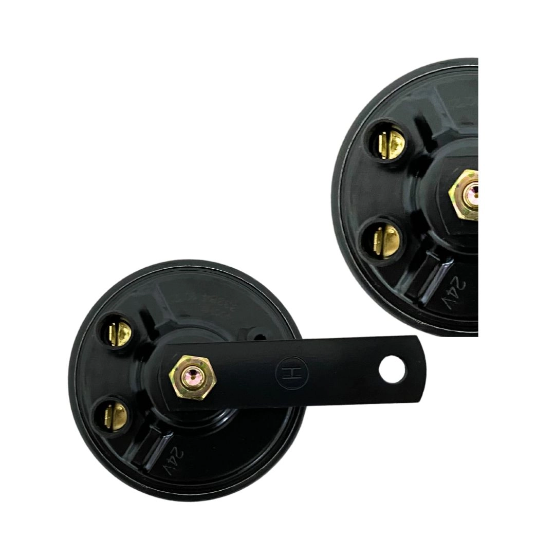 Buzina Universal Bi-bi 24V Caminhão Ônibus Máquina Agrícola Buzina Universal Bi-bi 24V Caminhão Ônibus Máquina Agrícola