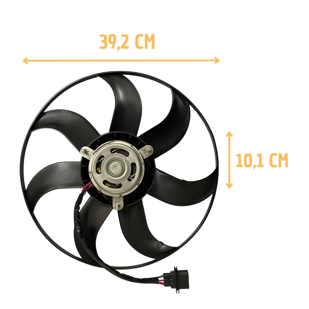 Ventoinha Radiador Para Fox Polo Space Fox 1.6 Ventoinha Radiador Para Fox Polo Space Fox 1.6