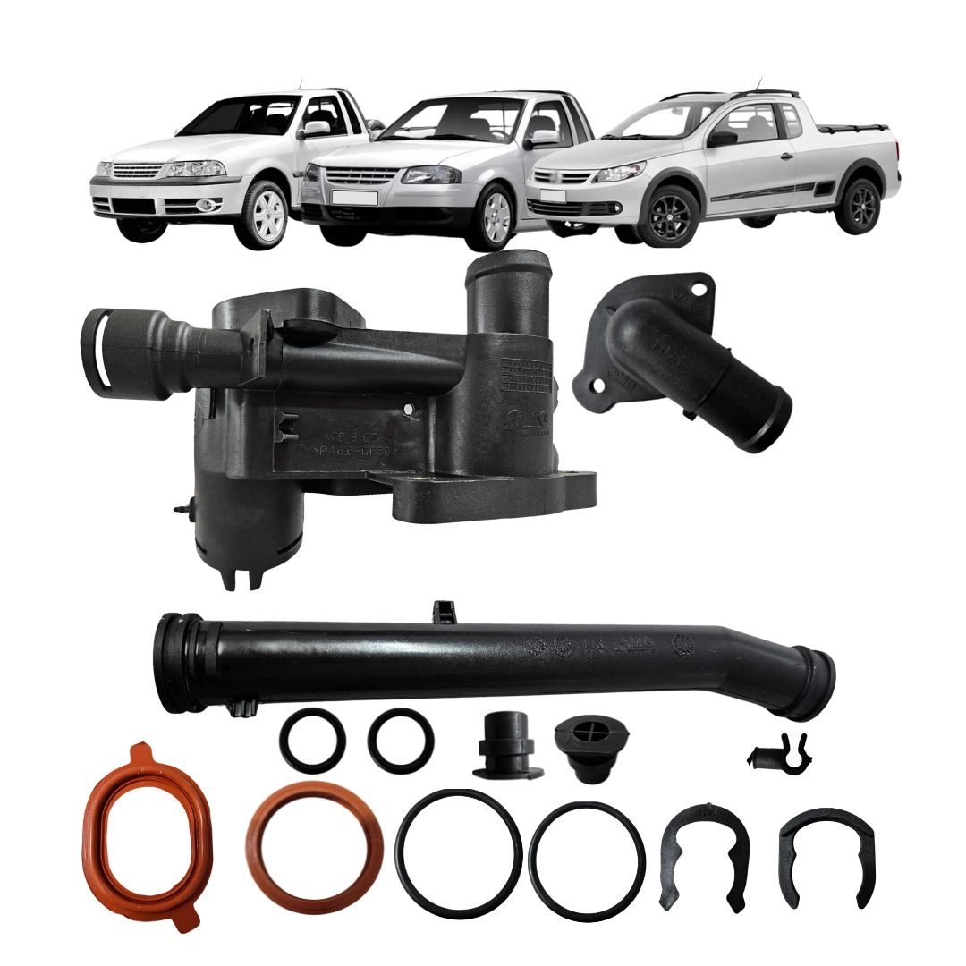 Kit Cavalete Água Para Saveiro MI Após 2002 Sem Ar Quente