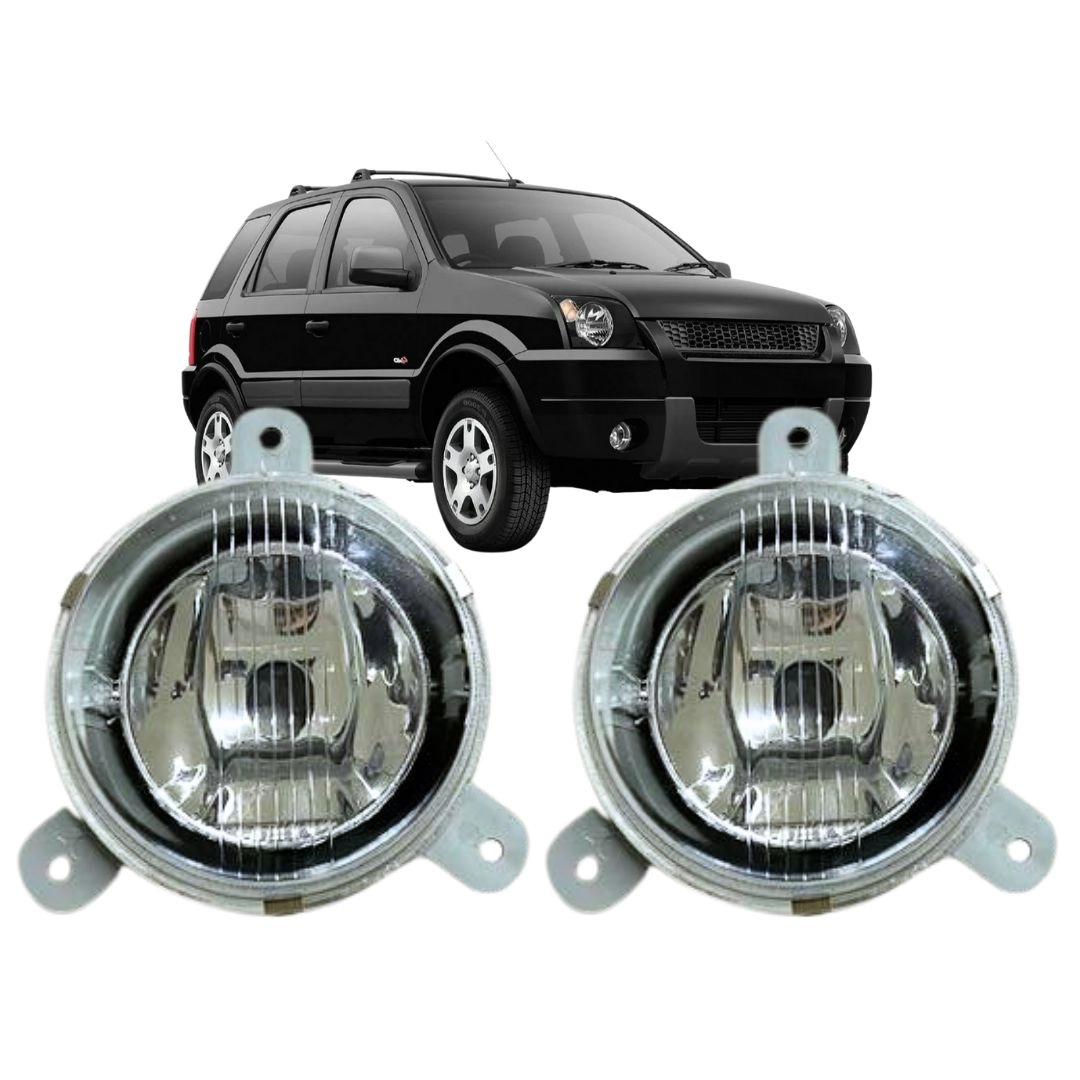 Par Farol Milha Auxiliar Para EcoSport 2003 a 2007