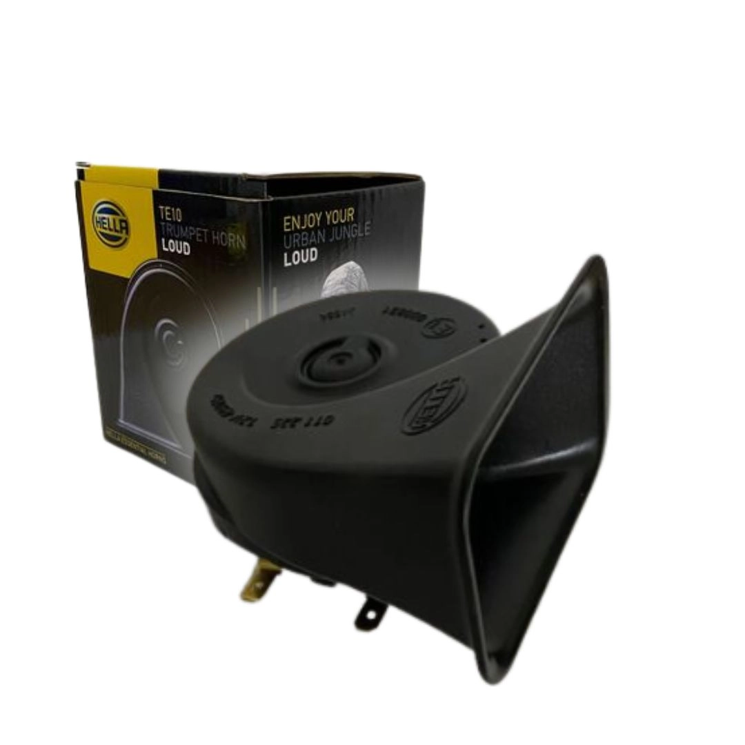 Buzina Caracol 110dB Universal 12v Para Carro Moto 2 Terminais Hella 3FG011225171