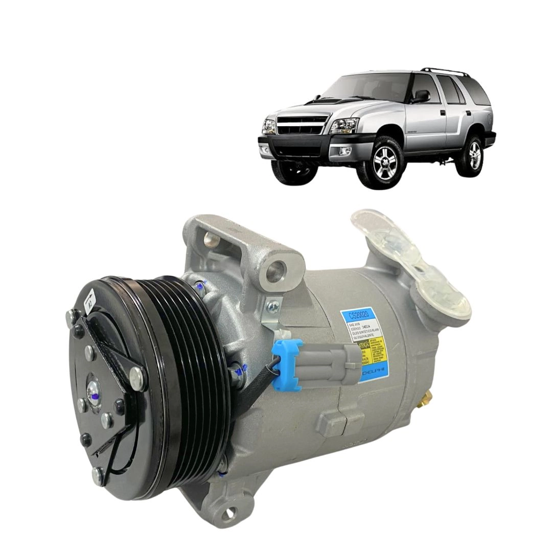 Compressor Ar Para GM Blazer 2.2 2.4 2.5 2.8 1996 a 2012 S10 2.2 2.4 2.5 1996 a 2012 Delphi CS20020 Compressor Ar Para GM Blazer 2.2 2.4 2.5 2.8 1996 a 2012 S10 2.2 2.4 2.5 1996 a 2012 Delphi CS20020