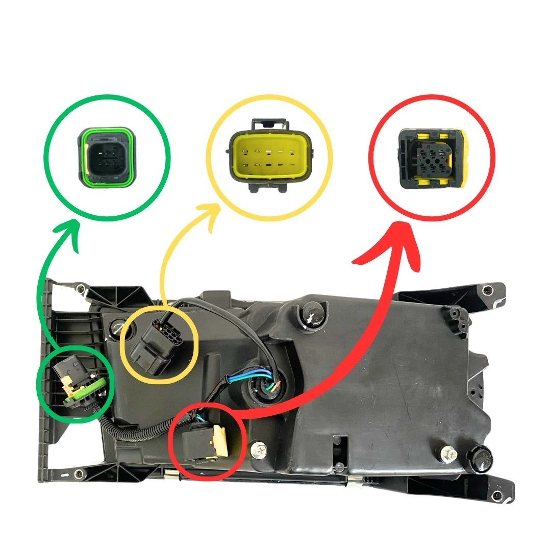 Farol e Lanterna Pisca Seta Para Scania S5 P G R Full LED LE