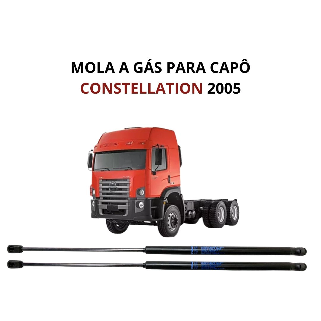 Par Amortecedor Gás Grade Frontal Capô Para VW Constellation