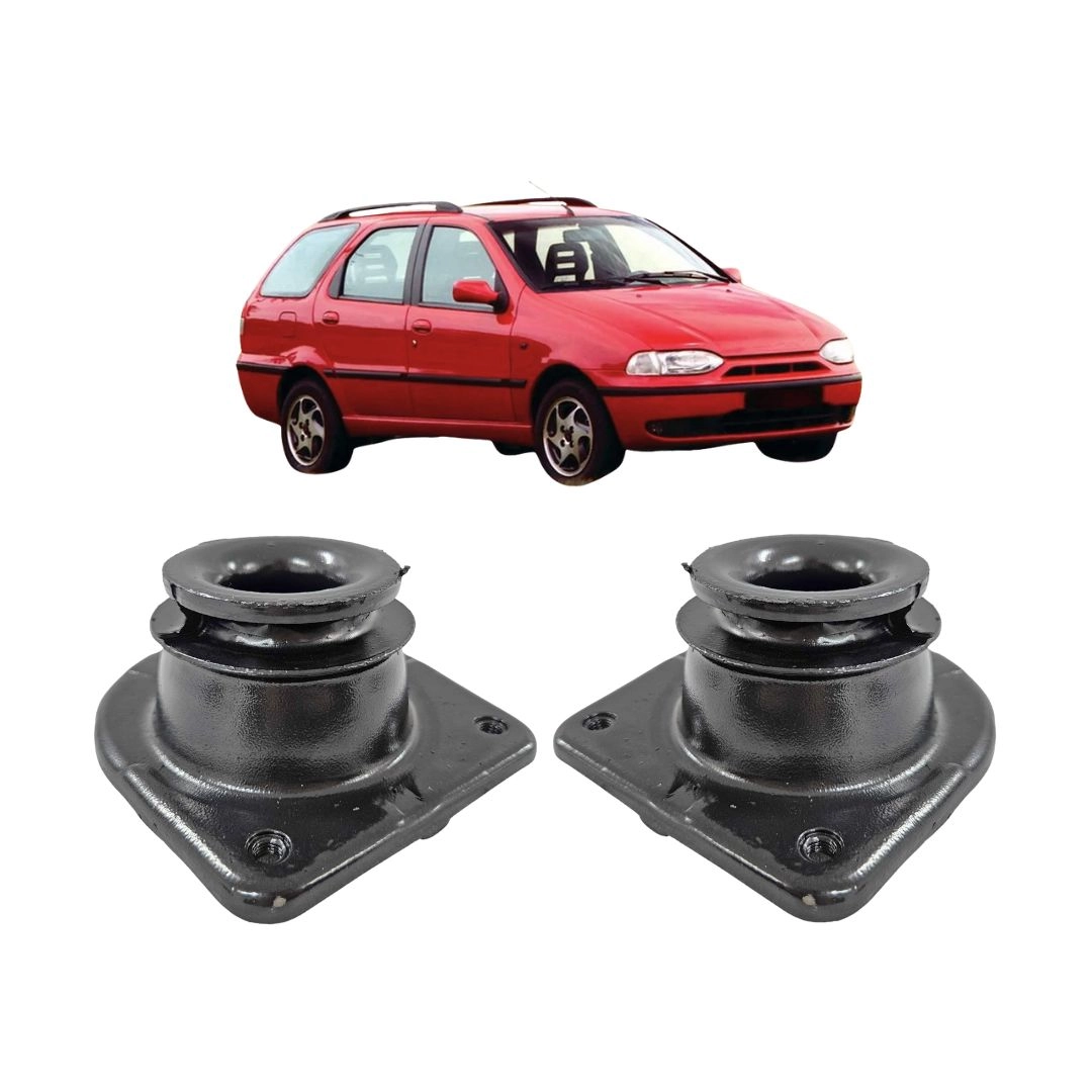 Par Coxim Amortecedor Rolamento Para Palio Weekend Após 97