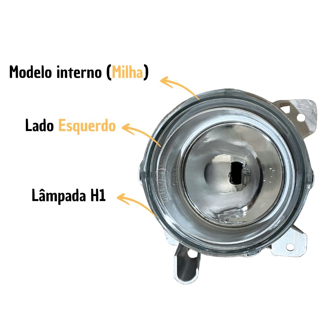 Farol Auxiliar Para Caminhão Scania Série 5 PGR Milha Lado Esquerdo Farol Auxiliar Para Caminhão Scania Série 5 PGR Milha Lado Esquerdo