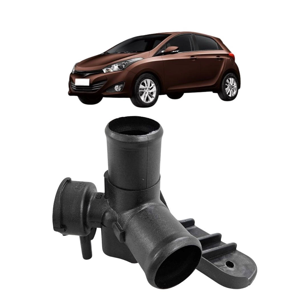 Flange Bocal Radiador Para HB20 1.0 3 e 4 Cil Após 2012