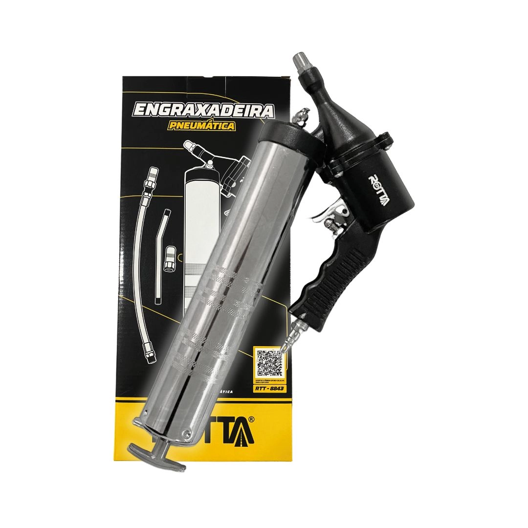 Engraxadeira Pneumática Pistola Propulsora 500g P/ Caminhão