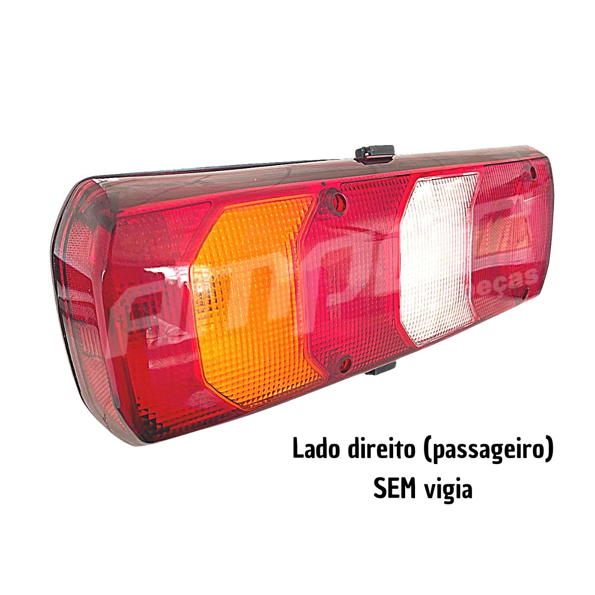 Par Lanterna Traseira Compativel MB Novo Actros Atego Accelo