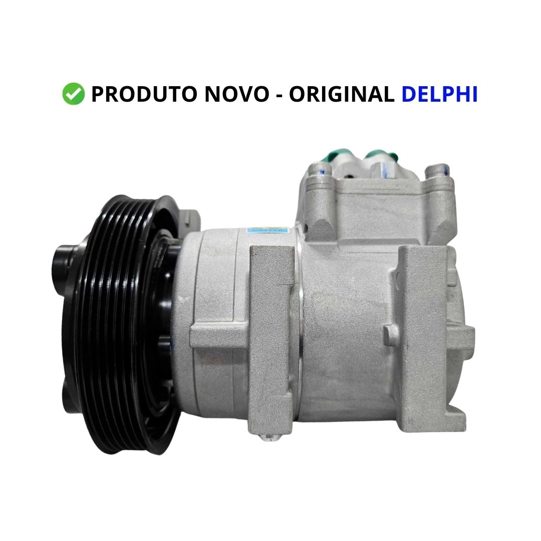 Compressor Ar Para EcoSport Fiesta 1.0 1.6 2006 a 2014 Delphi CS20484