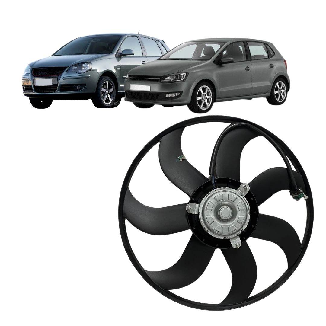 Eletro Ventoinha Radiador Para Polo 1.6 2008 a 2012 7 Pás Eletro Ventoinha Radiador Para Polo 1.6 2008 a 2012 7 Pás