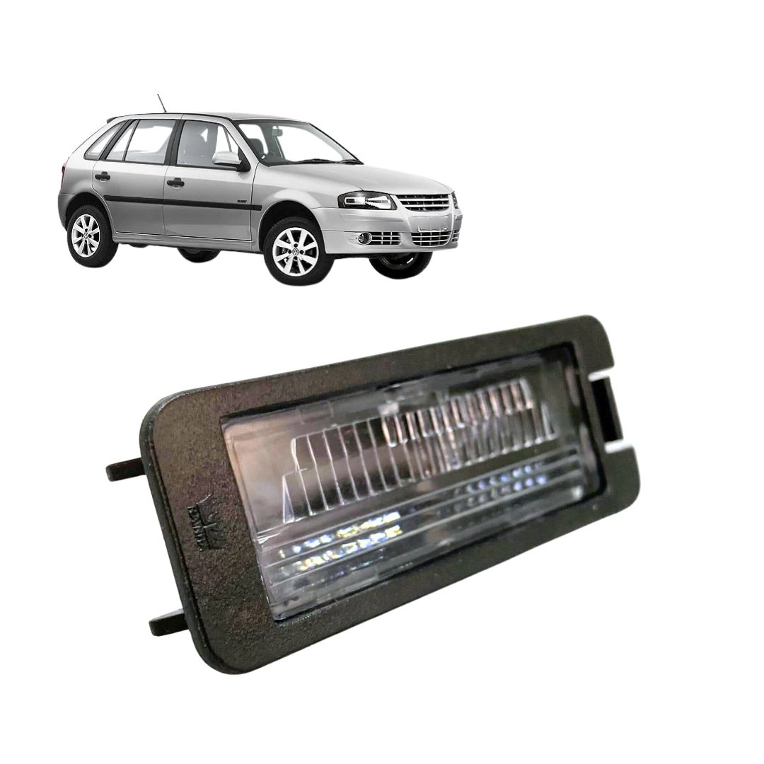 Lanterna Luz De Placa Para Volkswagen Gol G4 Sem Soquete