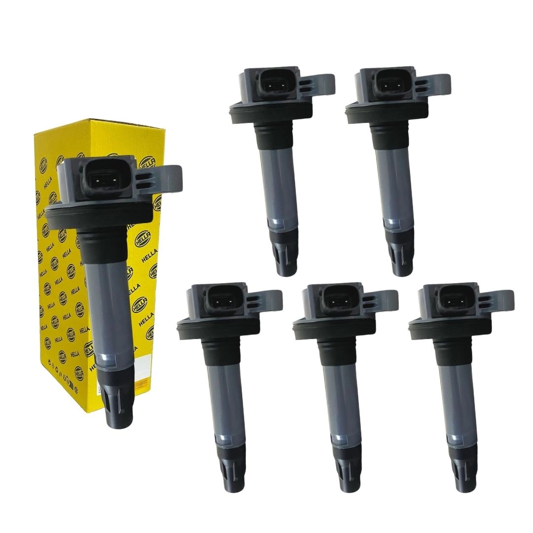 Kit 6 Bobina De Ignição Para Ford Edge 3.5 2008 a 2015 Hella Kit 6 Bobina De Ignição Para Ford Edge 3.5 2008 a 2015 Hella