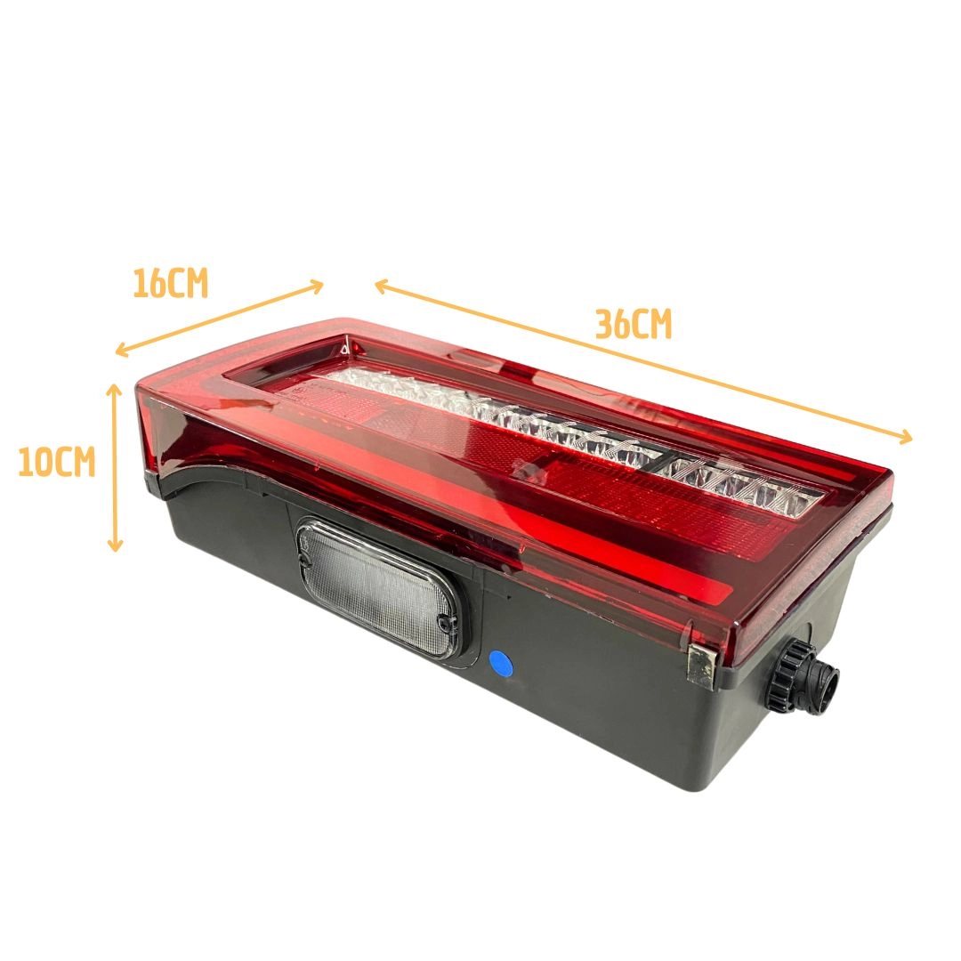 Lanterna Traseira LED 24V VW Novo Constellation Meteor LE Lanterna Traseira LED 24V VW Novo Constellation Meteor LE