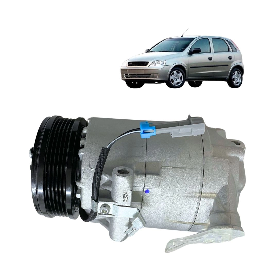 Compressor de Ar Condicionado Para Corsa 1.0 2004 a 2011