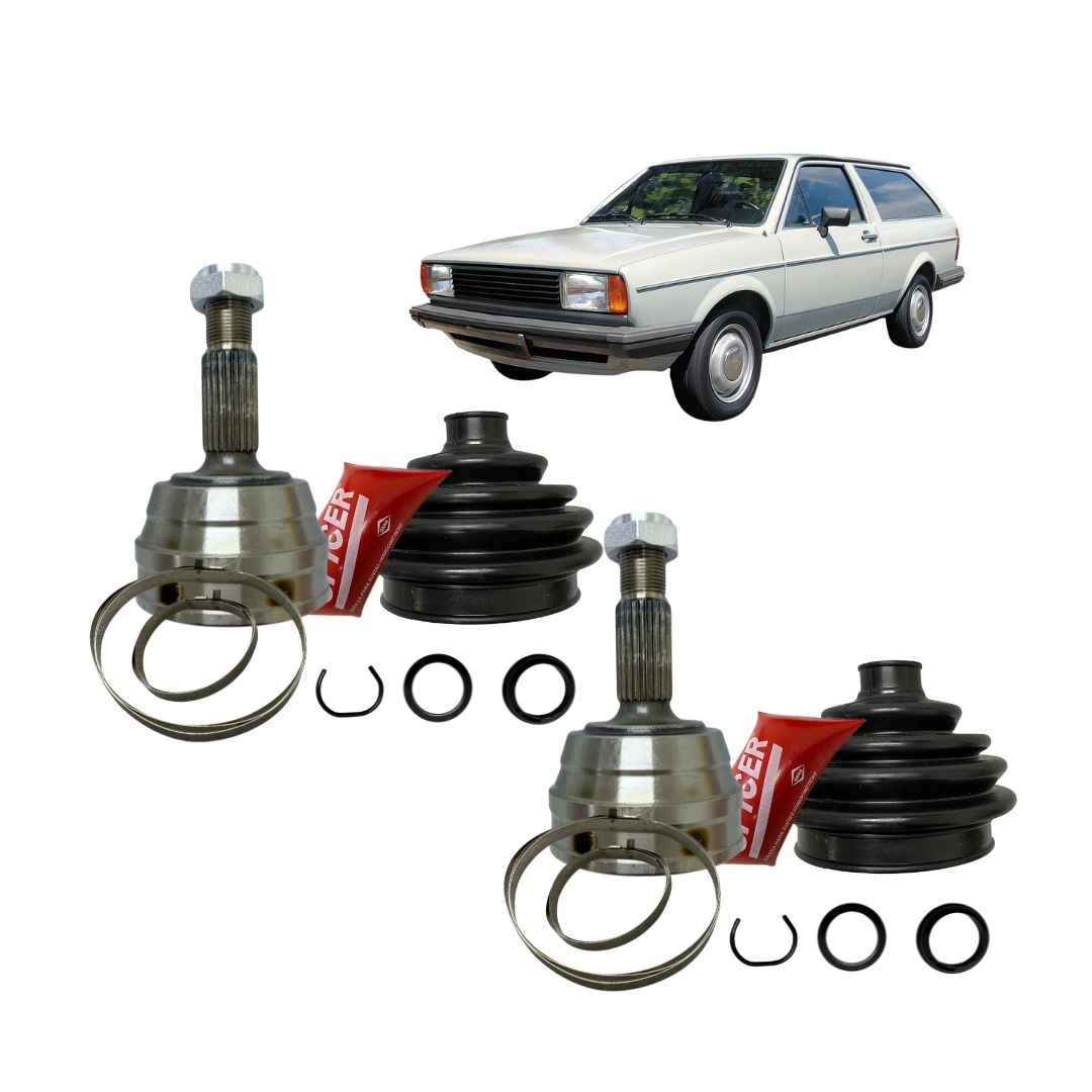 Par Junta Ponteira Homocinetica Para Parati 1.6 1.8 82 a 95 Par Junta Ponteira Homocinetica Para Parati 1.6 1.8 82 a 95