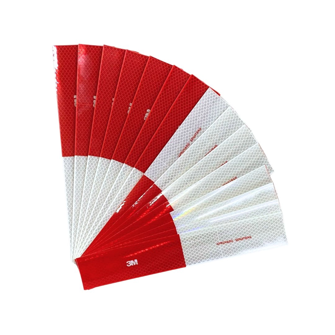 Kit 15 Faixas Refletivas Lateral 3M Original Kit 15 Faixas Refletivas Lateral 3M Original