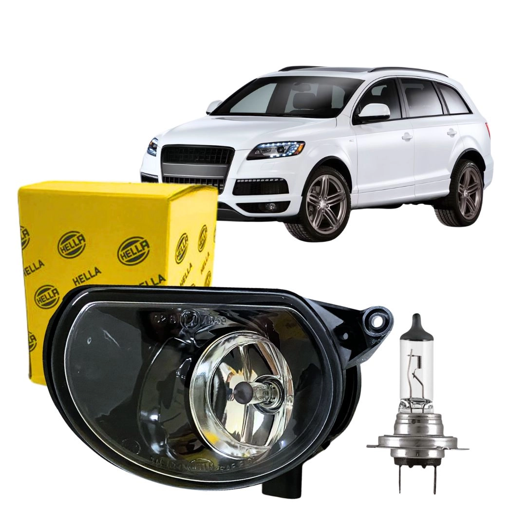 Farol Auxiliar Milha Para Audi Q7 2006 a 2015 LE Hella