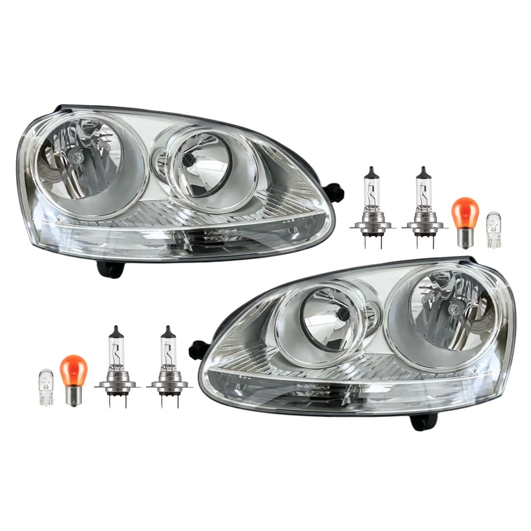 Par Farol Para Golf MK5 FSI TSI GTI 2003 a 2008 Hella
