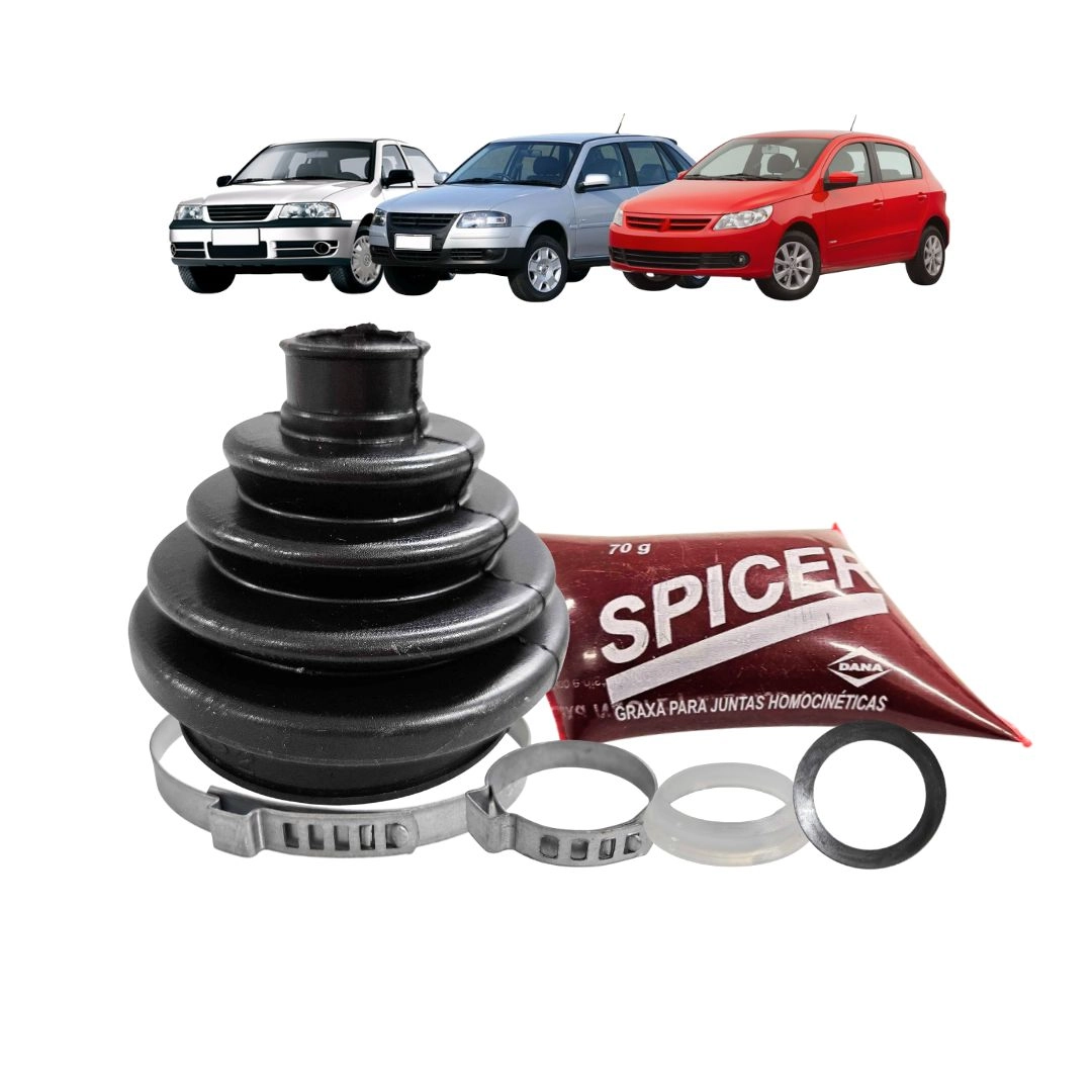 Kit Reparo Coifa Homocinetica Para Gol 1.0 EA111 99 a 16 Roda