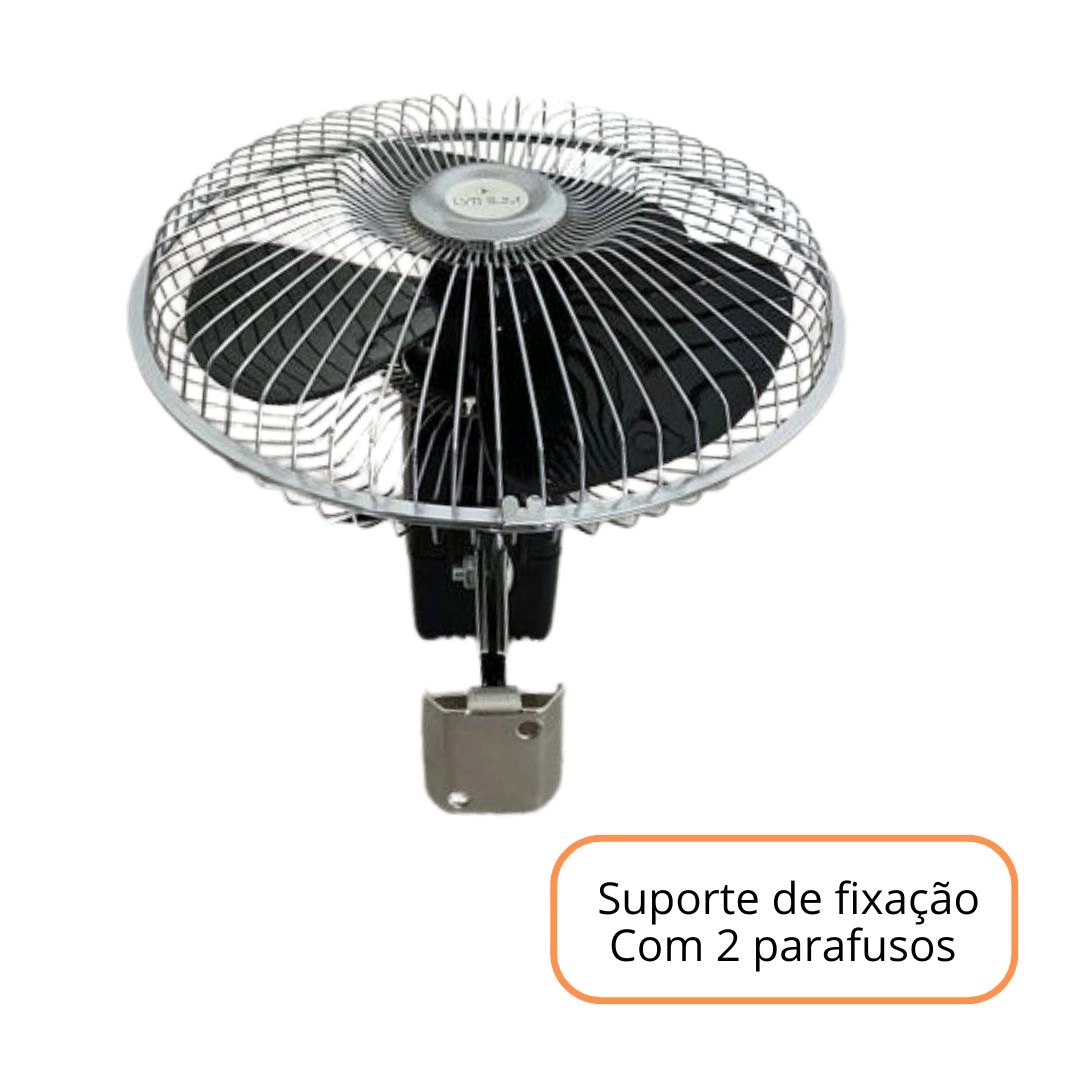 Mini Ventilador 12v Cabine Caminhão Trailer Van Motor Home Ventilador Cabine 12v 8 Polegadas