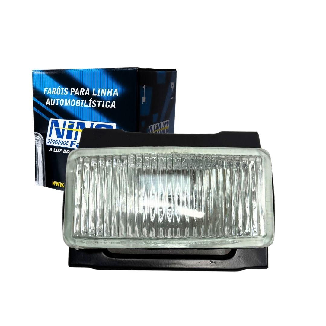 Farol Auxiliar de Milha Neblina Lado Esquerdo Vidro com Suporte Ford Escort Verona 1987 a 1992 VW Apollo 1990 a 1992