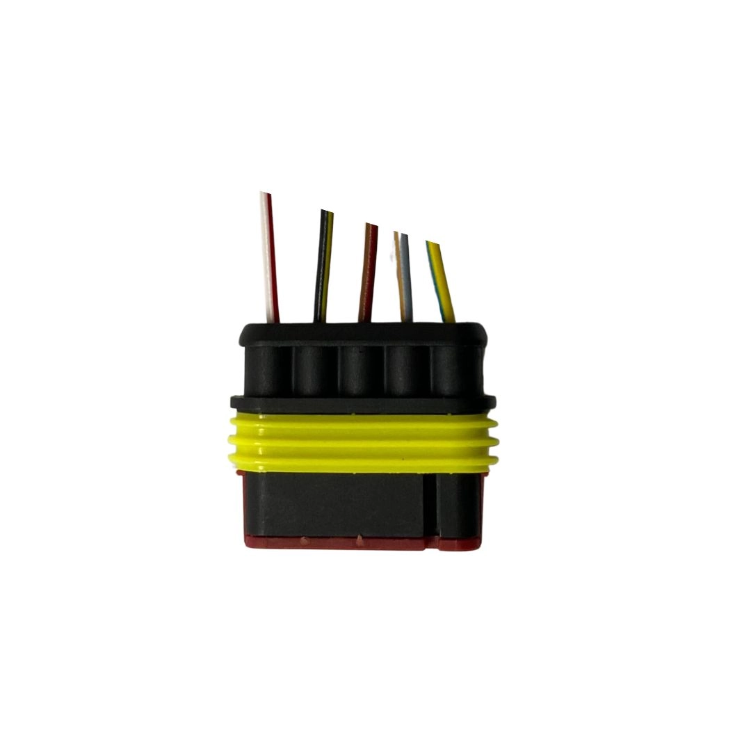 Par Chicote Conector Lanterna Randon Guerra Librelato 5 Vias