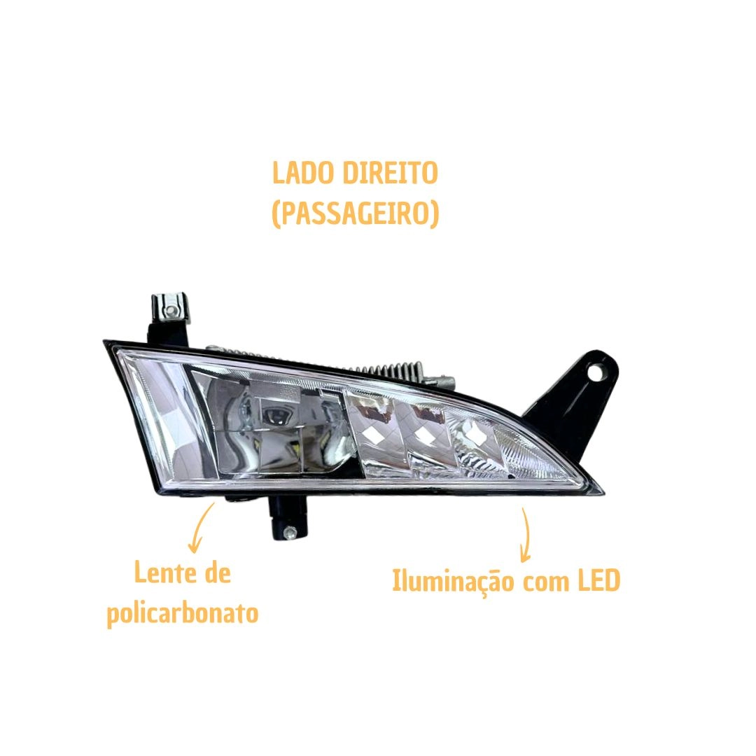 Farol Auxiliar Grade LED ParaScania S6 Ntg Esquerdo Farol Auxiliar Grade LED ParaScania S6 Ntg Esquerdo