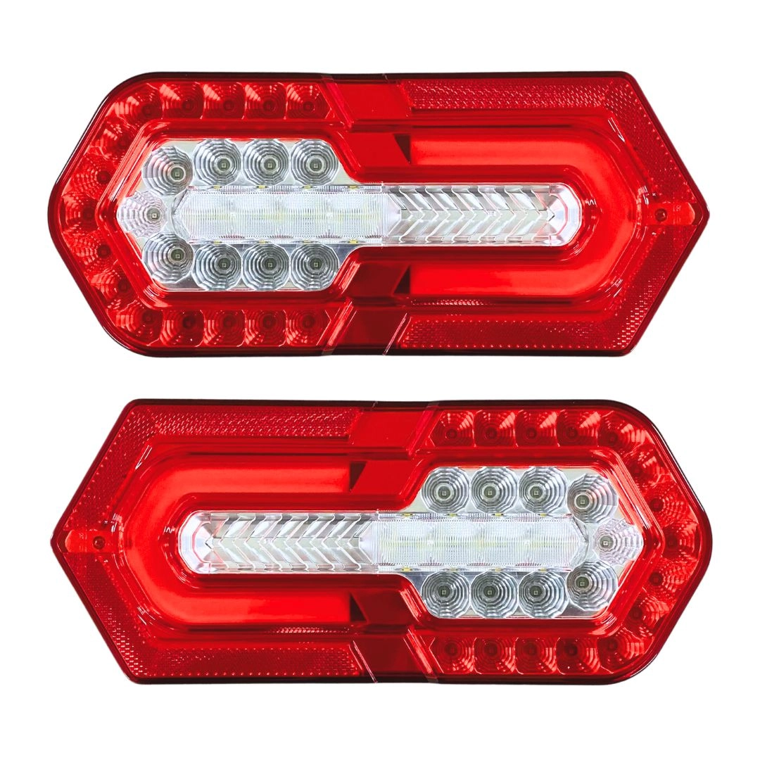 Par Lanterna Traseira Turn Led 4 Função Bivolt Sinalsul 2235