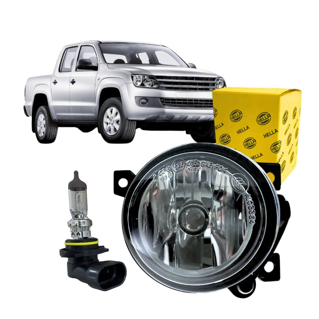 Farol Auxiliar Milha Para VW Amarok Jetta Hella LD