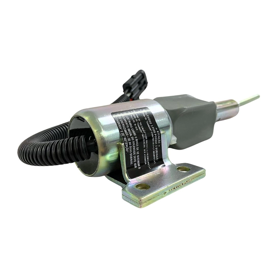 Solenoide Parada Para Bomba Injetora Motores Diesel 3932529