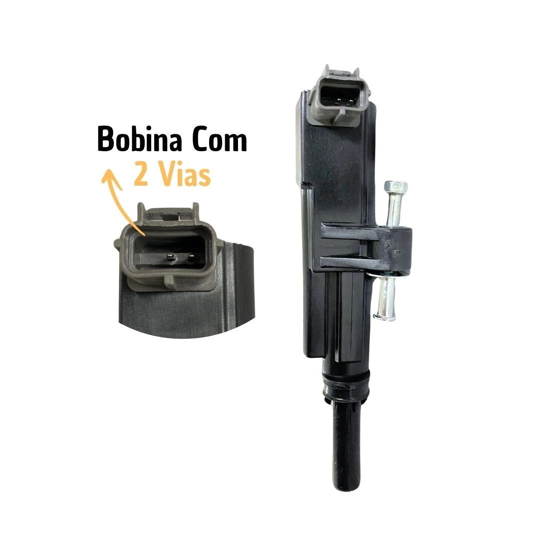 Bobina de Ignição Para Jeep Cherokee Sport 3.7 Hella