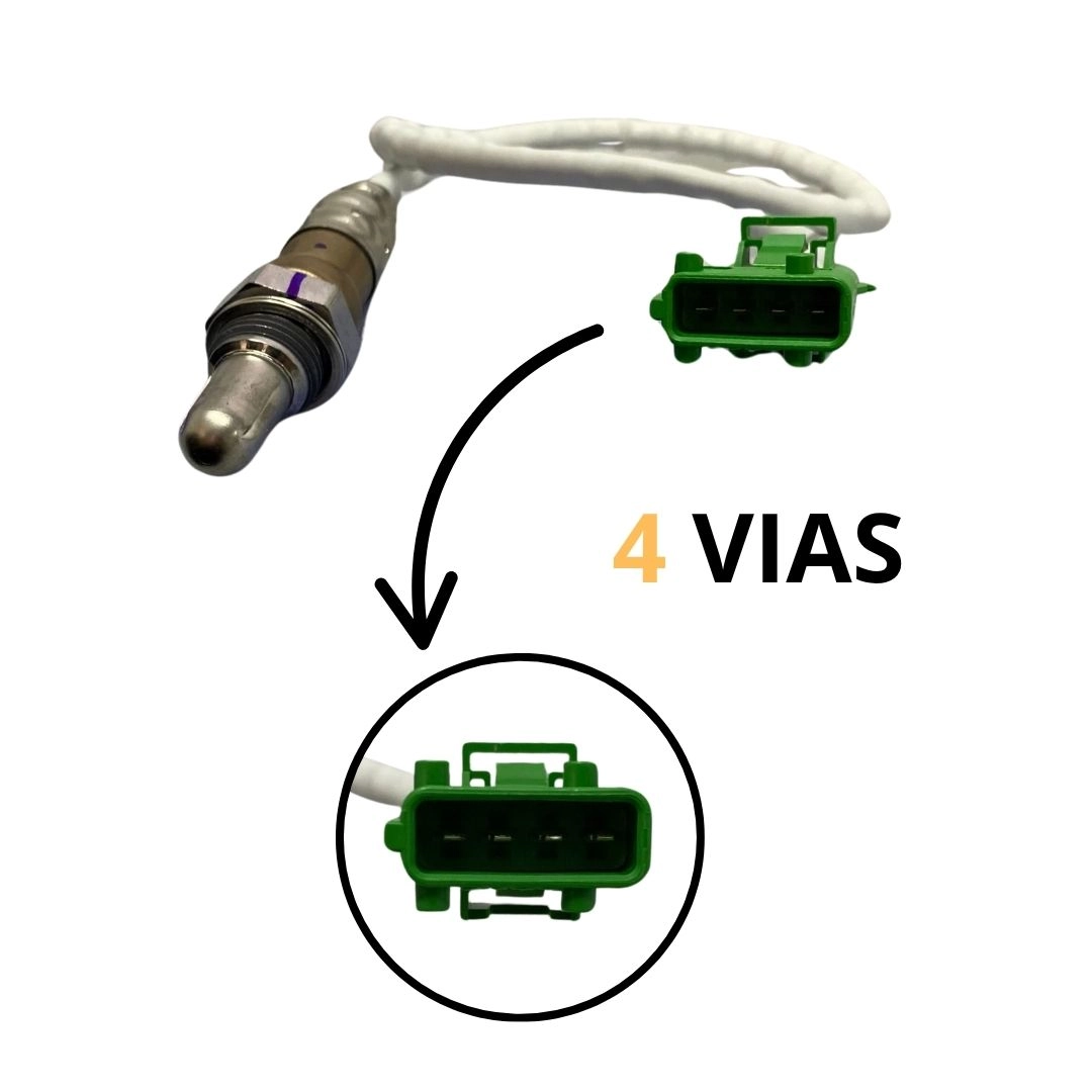 Sonda Lambda Para Peugeot 308 1.6 2012 a 2015 Pré/Pós