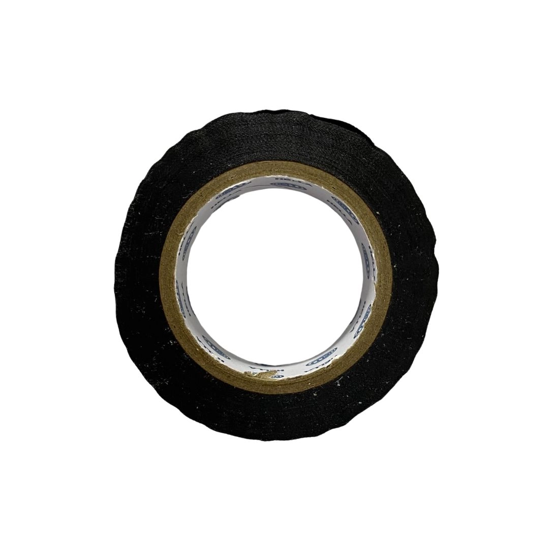 Fita de Tecido Lona 19mm X 10Metros Anti Chamas Chicote Elétrico Fita Tecido Anti Ruido Acabamento