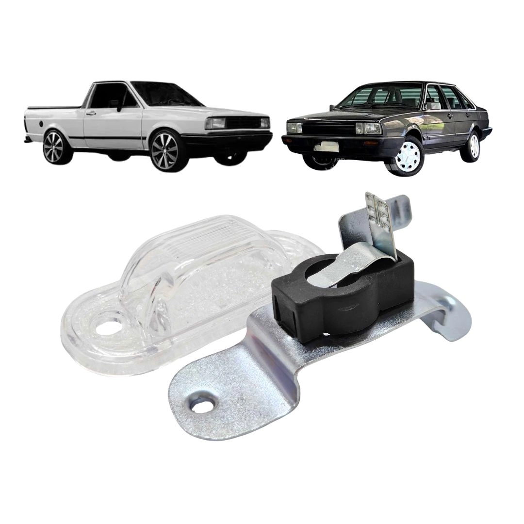 Lanterna Luz Placa Para VW Saveiro Voyage Quadrado 80 a 96 Lanterna Luz Placa Para VW Saveiro Voyage Quadrado 80 a 96